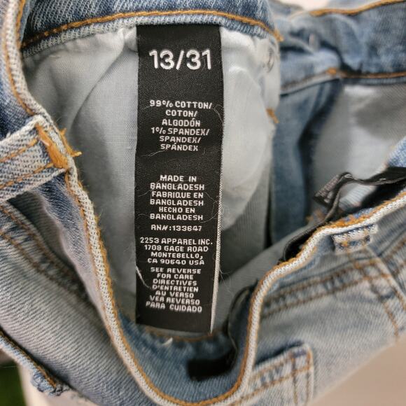 Kendall‎ & Kylie The Icon Short Distressed High-Rise Shorts Size 13/31 - Picture 8 of 10